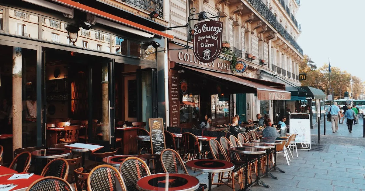 découvrez notre restaurant français authentique, offrant une cuisine traditionnelle savoureuse dans une ambiance chaleureuse et conviviale.